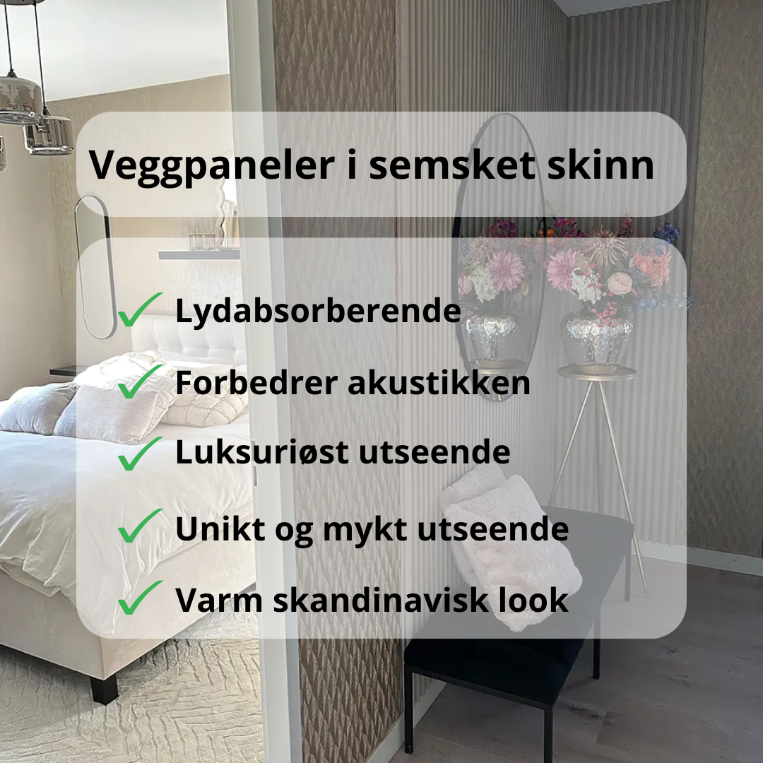 Akustiset paneelit | Mokkanahkakangas | Ympäristöystävälliset materiaalit